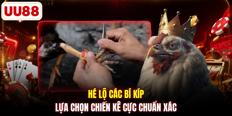 Hé lộ các bí kíp lựa chọn chiến kê cực chuẩn xác